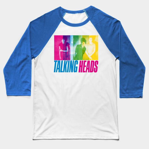 Talking Heads Baseball T-Shirt by HAPPY TRIP PRESS